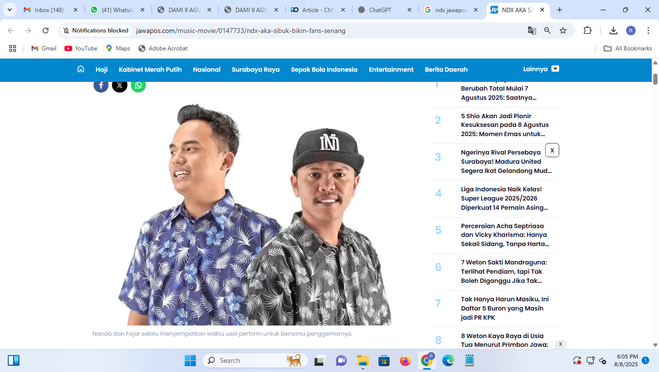 ilustrasi: NDX AKA. (sumber: Jawa Pos)