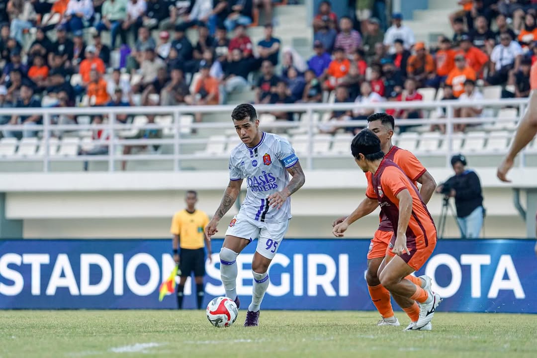 Carlos Franca menjadi tumpuan lini serang Persijap Jepara. (IG CARLOS FRANCA)