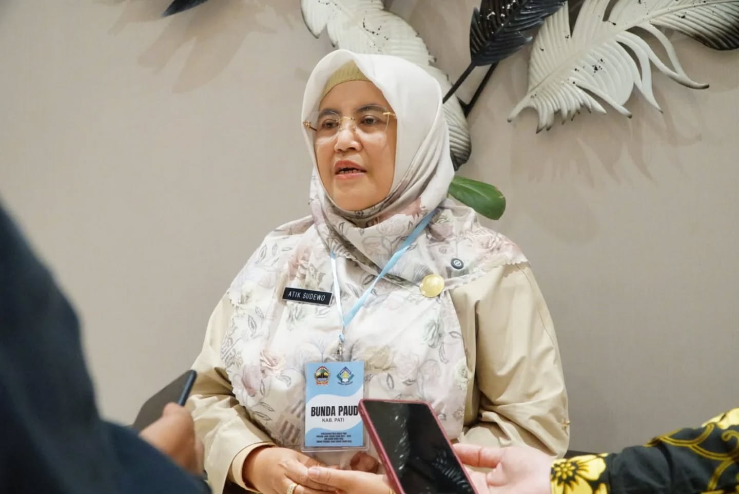 Bunda PAUD Pati Atik Sudewo. (ACHMAD ULIL ALBAB/RADAR KUDUS)