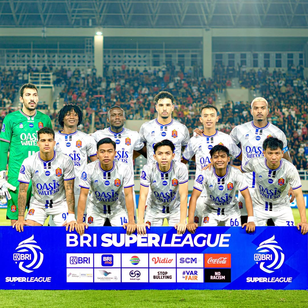 Skuad Persijap Jepara saat mengalahkan Persis Solo pada (13/9) pekan lalu di Stadion Manahan. (PERSIJAP OFFICIAL)