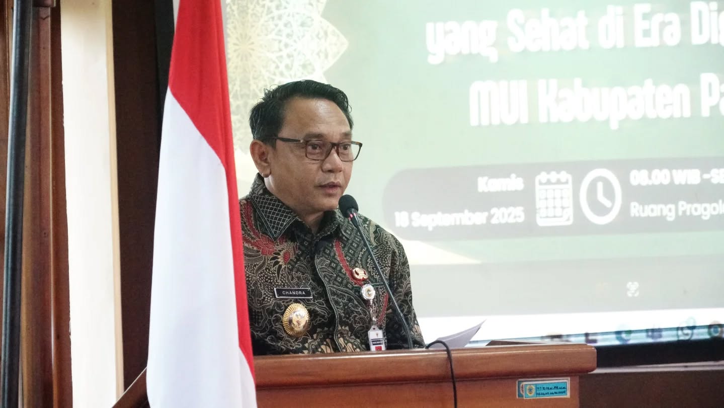 Wakil Bupati Pati, Risma Ardhi Chandra, menghadiri Workshop Majelis Ulama Indonesia (MUI) bertema &ldquo;Membangun Keuangan Keluarga yang Sehat di Era Digital&rdquo;. (HUMAS PATI)