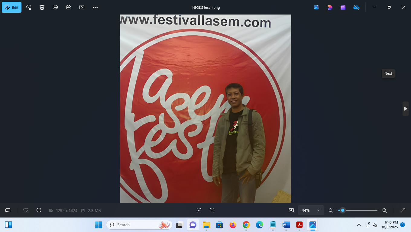 Yon Suprayoga, sosok yang menghidupkan lagi laesan.