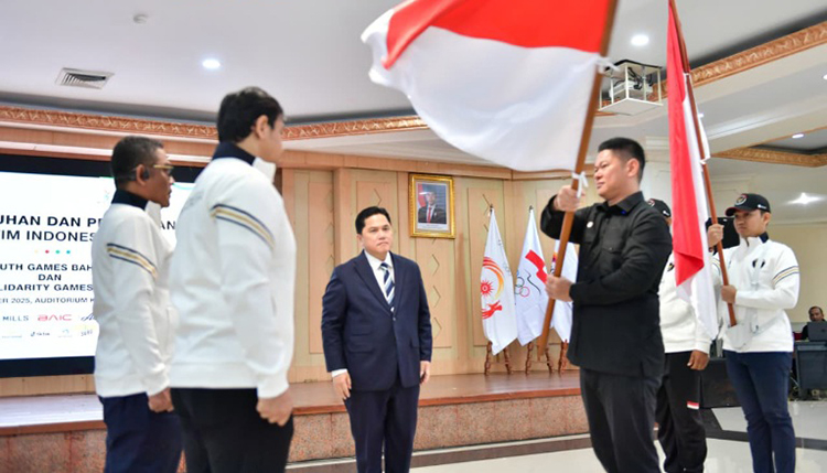 IOC larang Indonesia jadi tuan rumah acara olahraga setelah larang atlet Israel masuk. Peluang Olimpiade 2036 dan event besar terguncang.(foto:Andre/kemenpora go.id)