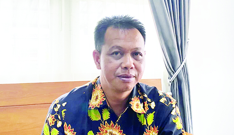 Kepala Dinas Sosial Pemberdayaan Perempuan dan Perlindungan Anak (Dinsos P3A) Kabupaten Blora, Luluk Kusuma Agung Ariadi.(ARIF FAKHRIAN KHALIM)