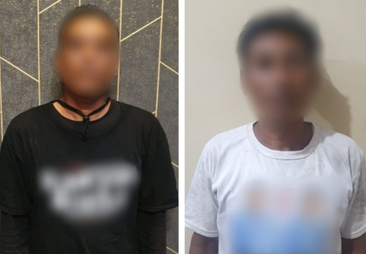 Kedua tersangka yaitu S (47) dan TI (49), keduanya berdomisili di Kecamatan Margorejo, Kabupaten Pati.