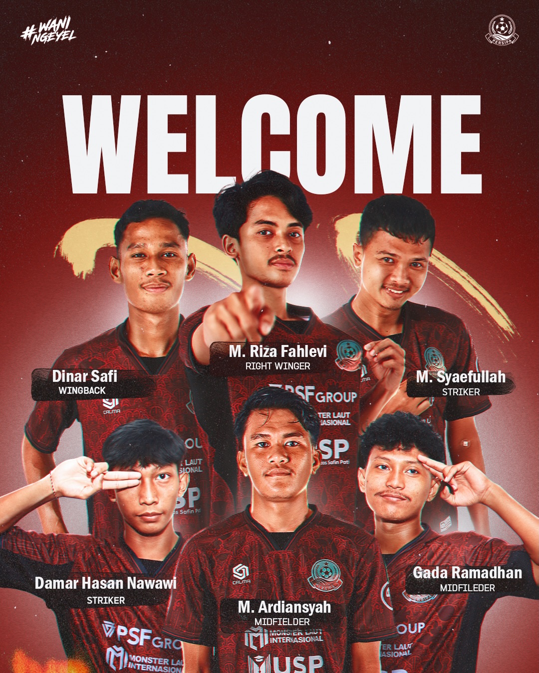 Enam pemain tambahan untuk memperkuat Persipa Pati di Liga Nusantara. (DOK PERSIPA)