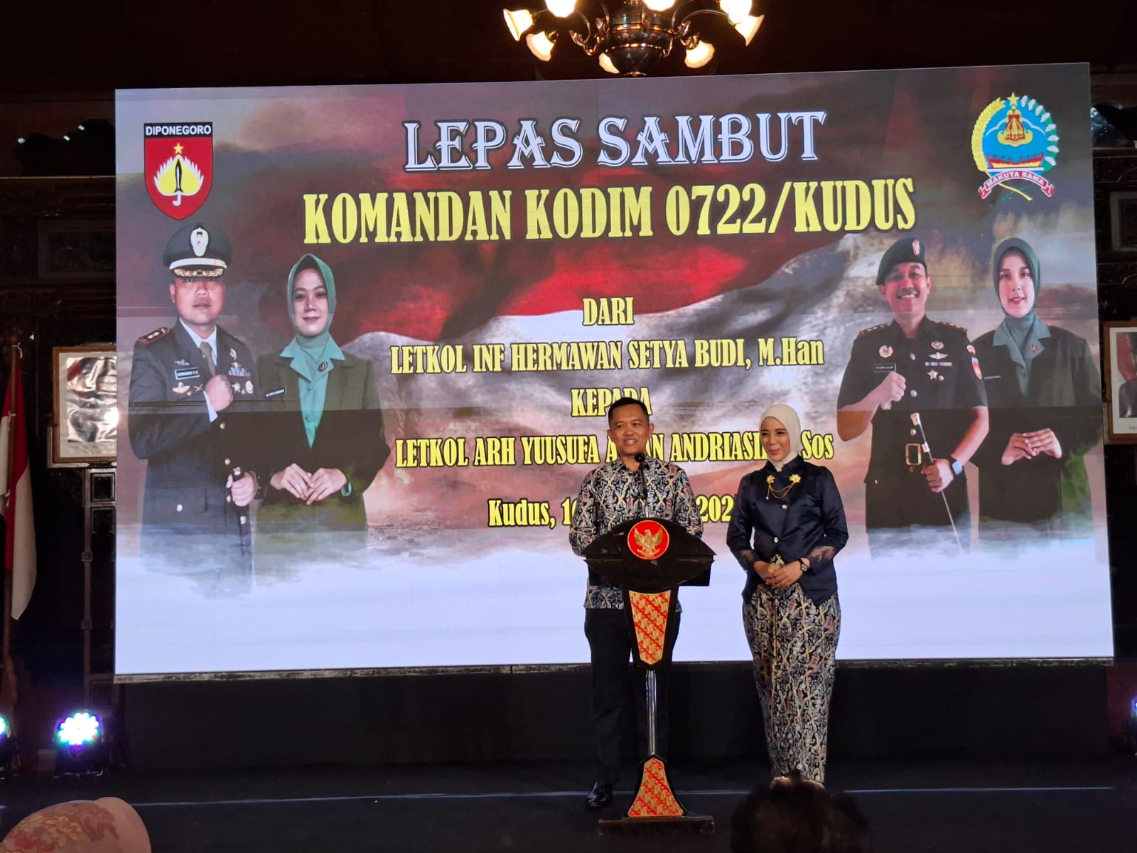 Dandim Kudus Letkol Arh Yusufa Allan Andriasie