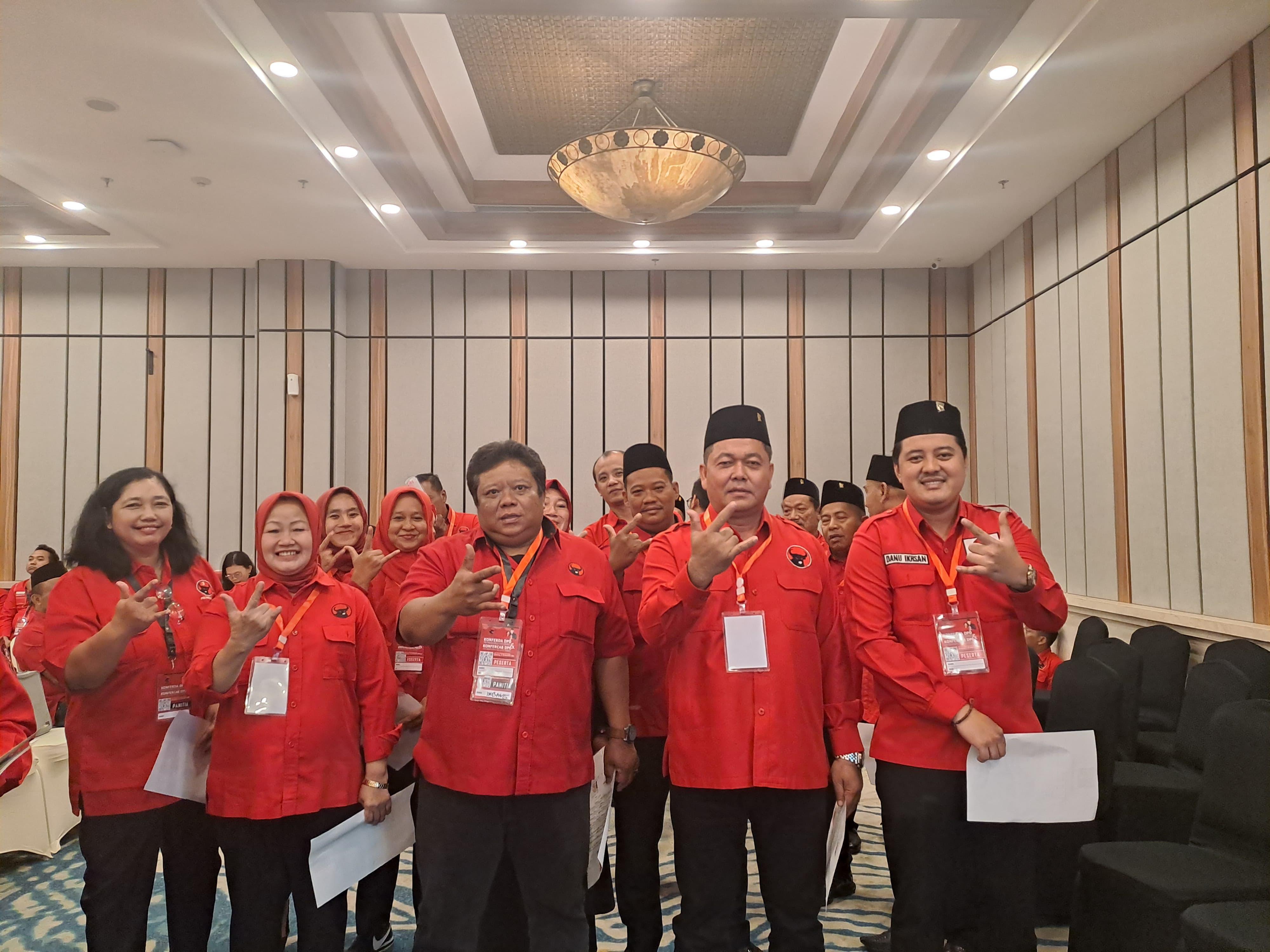 Ali Badrudin kembali terpilih menjadi Ketua DPC PDIP Pati untuk ketiga kalinya.
