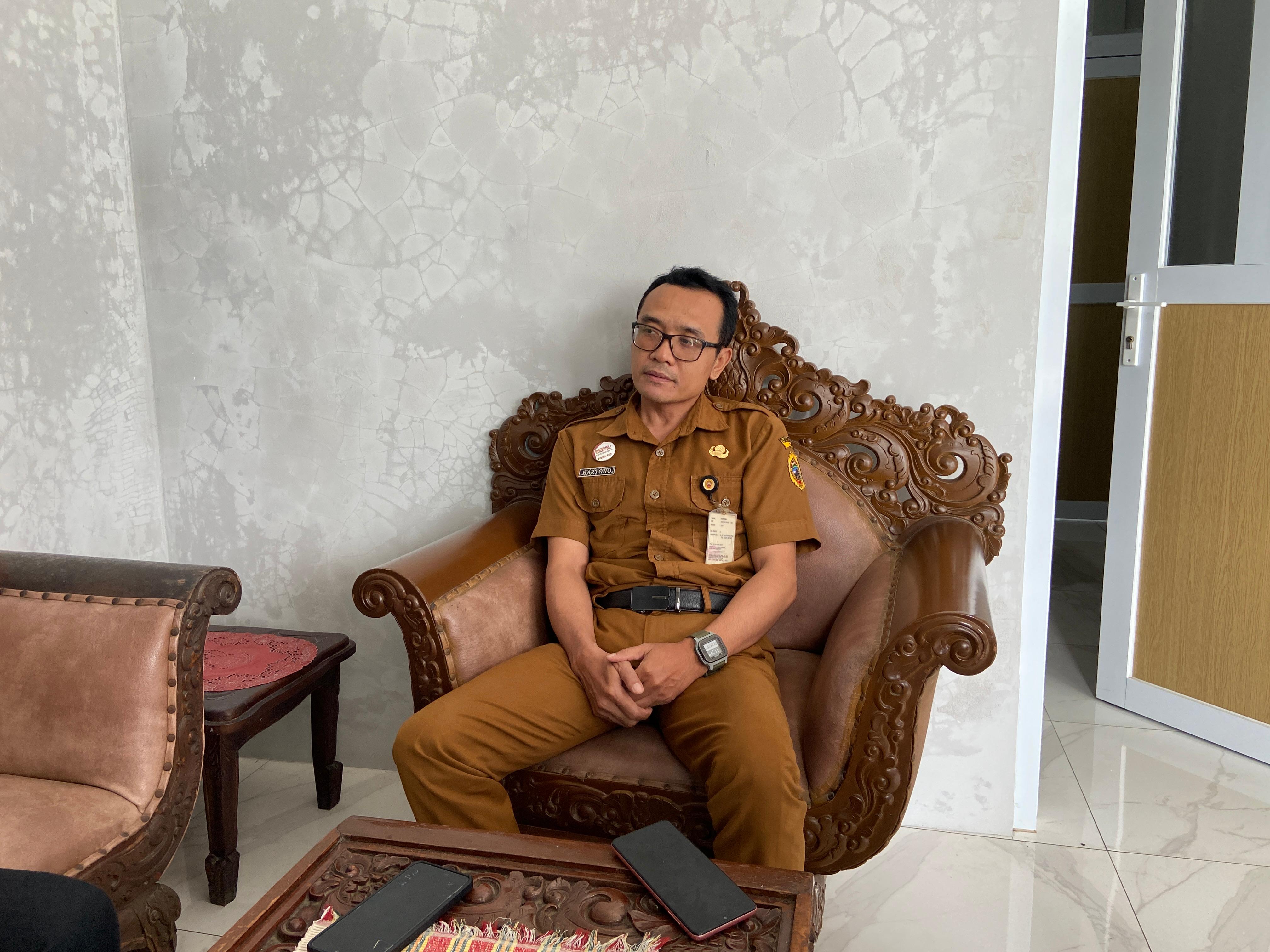 Kepala UPTD PPA Dinsosp3akb Kabupaten Pati, Hartono. (ACHMAD ULIL ALBAB/RADAR KUDUS)
