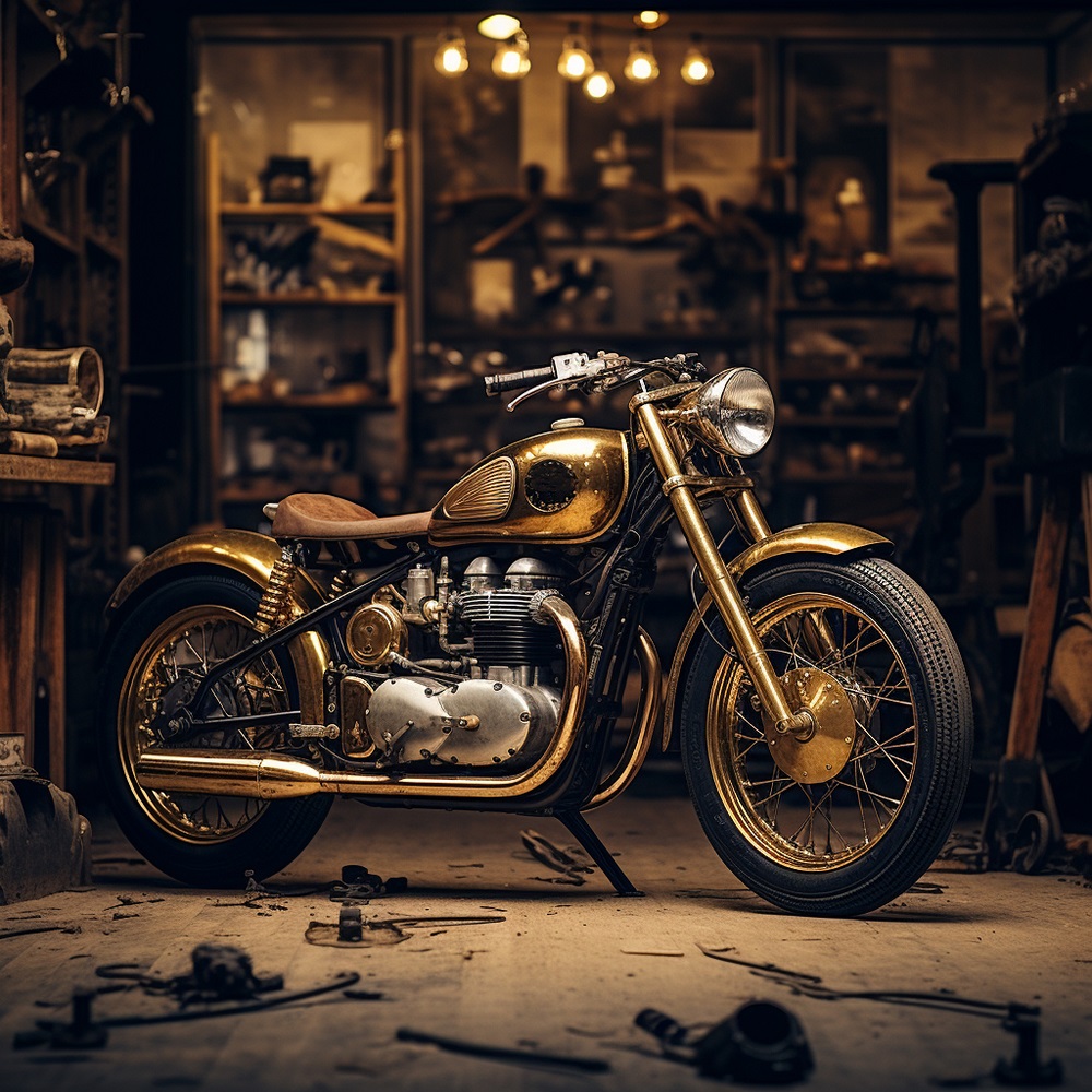 Ilustrasi Harley Davidson. (sumber foto: Freepik)