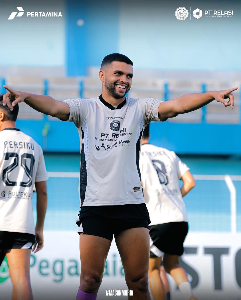 Striker Persiku Kudus Igor Henrique pencipta gol terbanyak pekan ini dengan 12 gol di Liga 2.