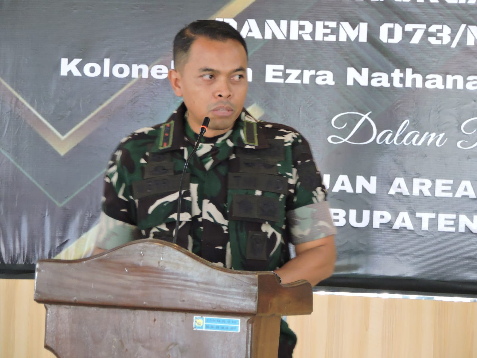 Dandim 0717/Grobogan Letkol Inf Wefri Sandiyanto