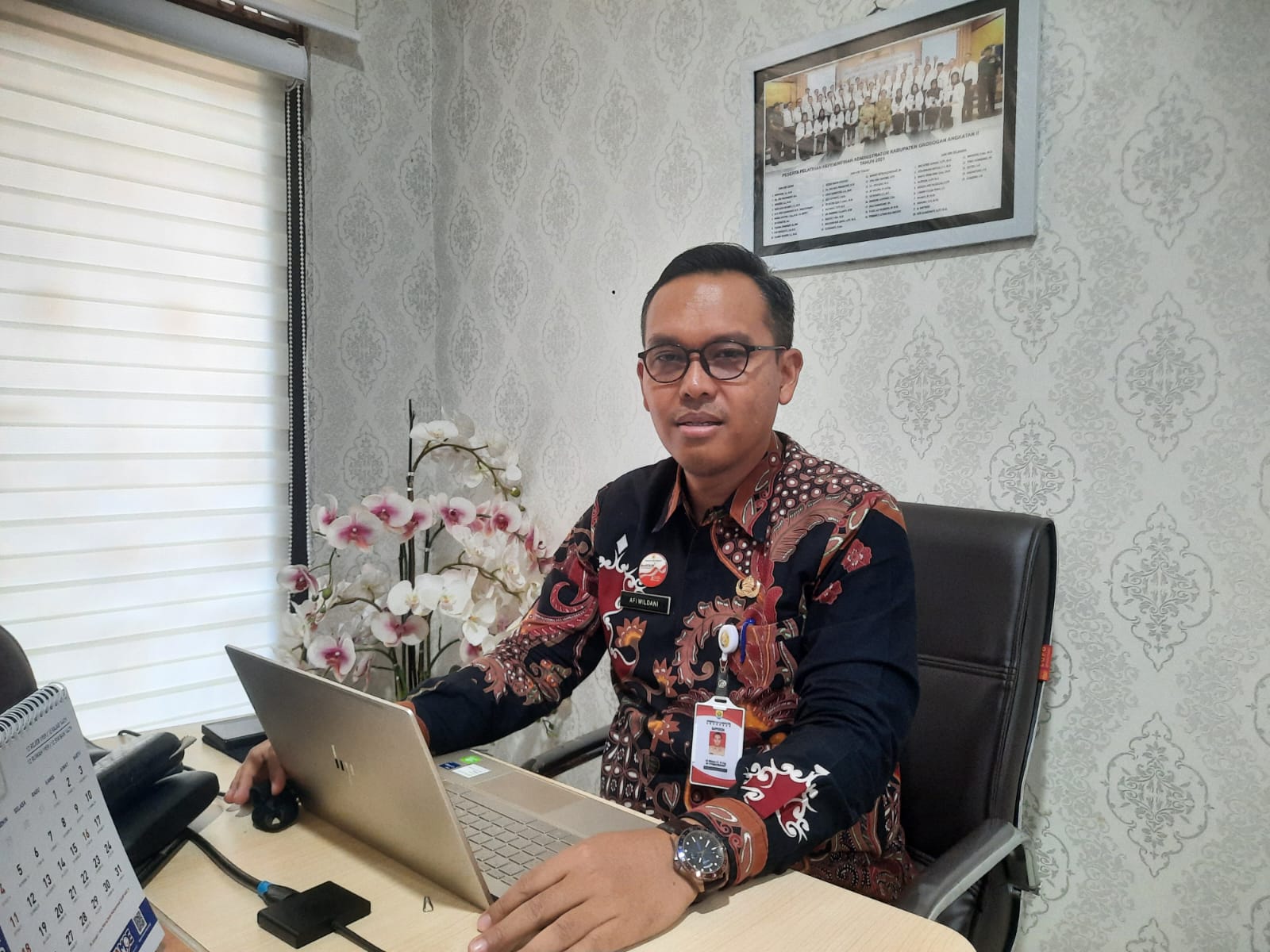 Kepala Bapperida Grobogan Afi Wildani