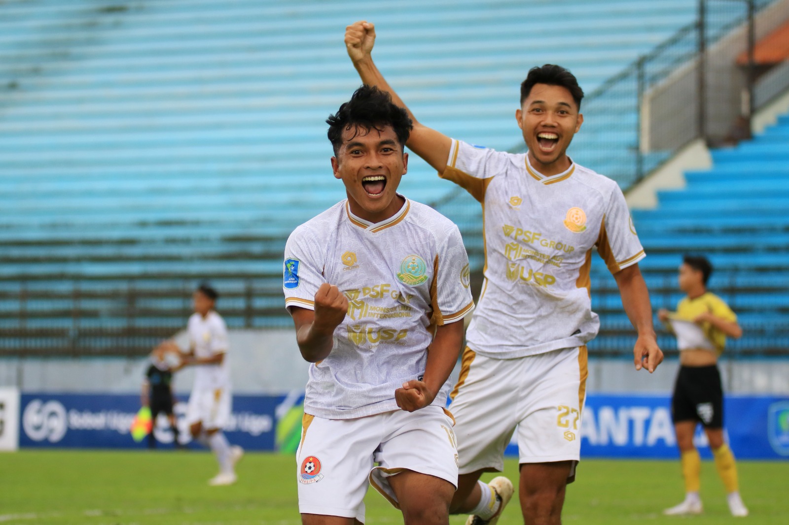 Akhirnya Persipa Pati bisa bertahan di Liga Nusantara setelah terseok - seok di babak grup. (DOK PERSIPA)