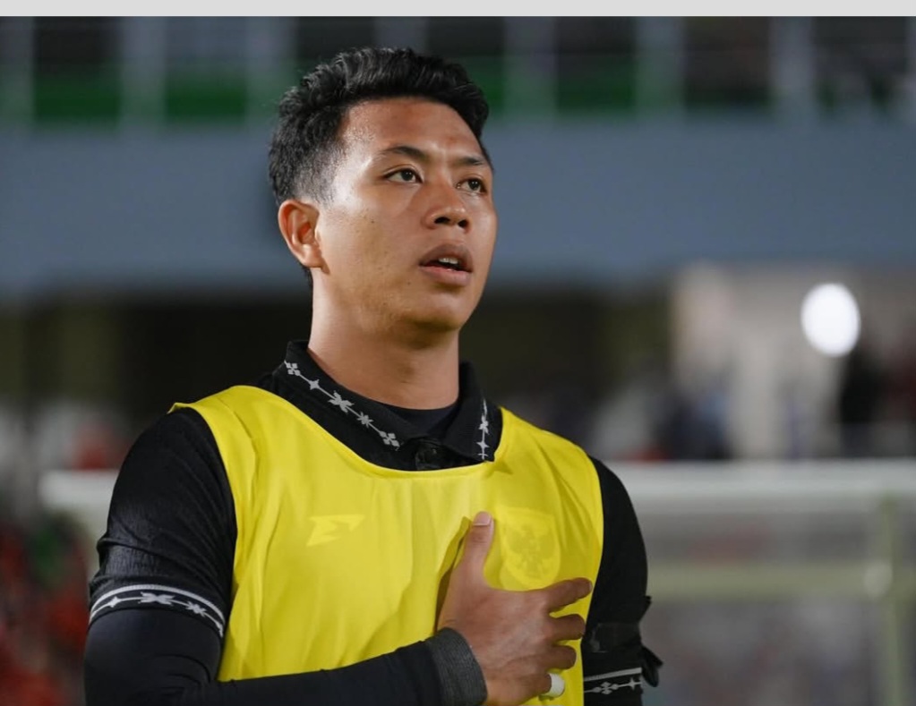 BAWAH MISTAR: Penjaga gawang Timnas Indonesia U-23, Muhammad Ardiansyah. (INSTAGRAM M ARDIYANSYAH UNTUK RADAR PATI)