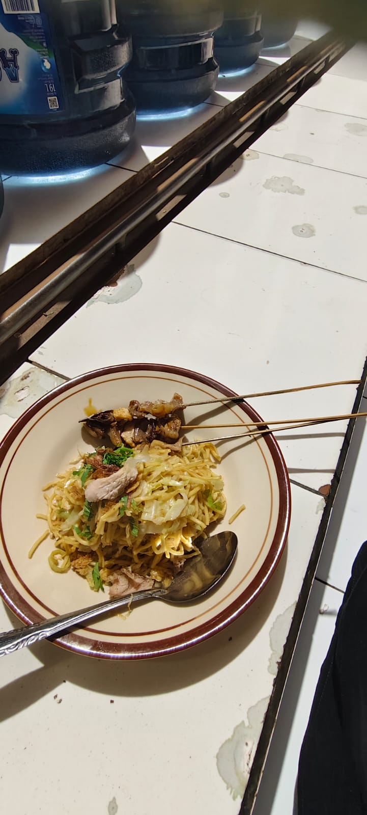 Mi tek-tek makanan khas Godong Grobogan. (SIROJUL MUNIR/RADAR PATI)