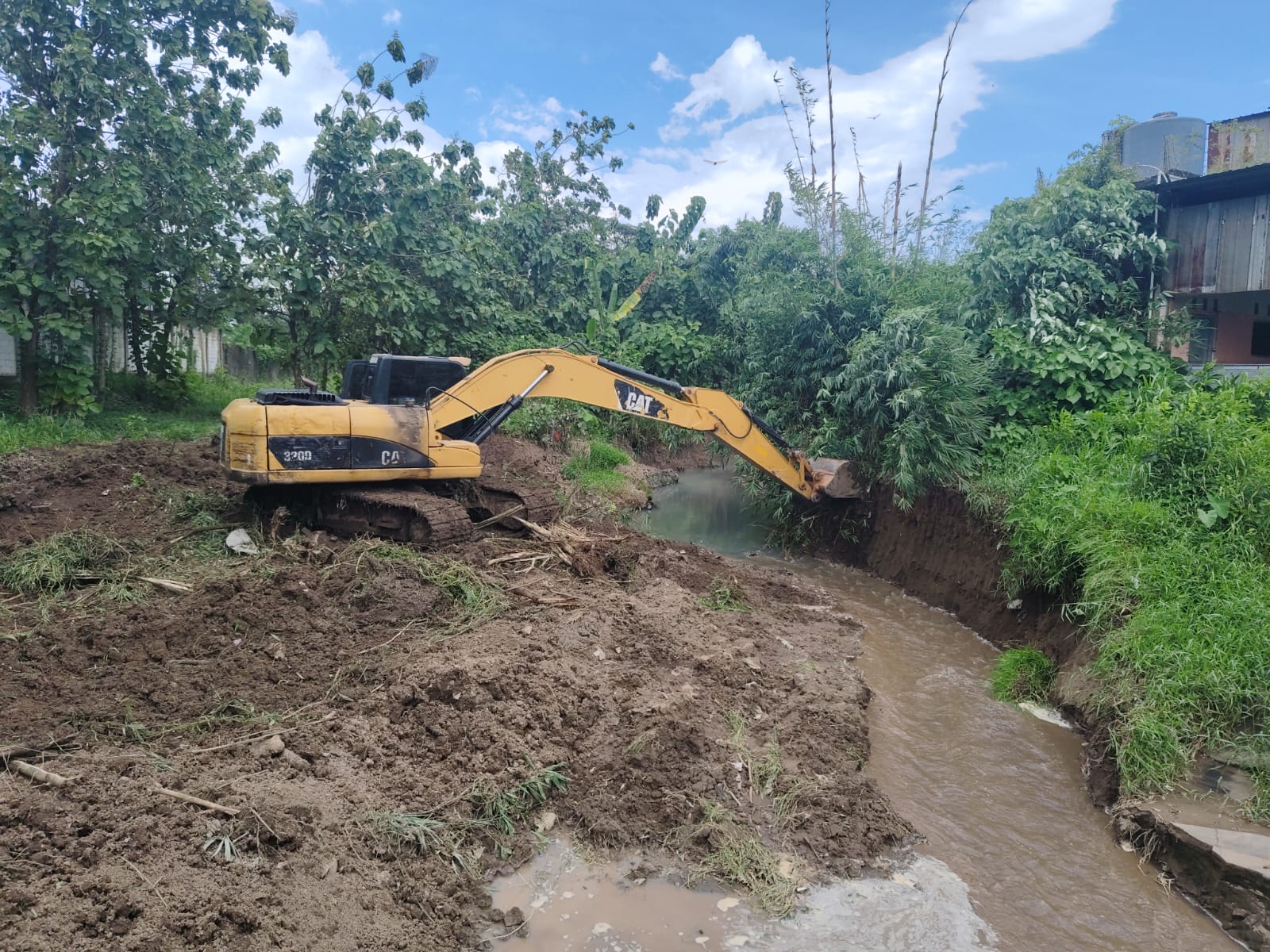 Normalisasi sungai di Jekulo, Kudus, (3/2).