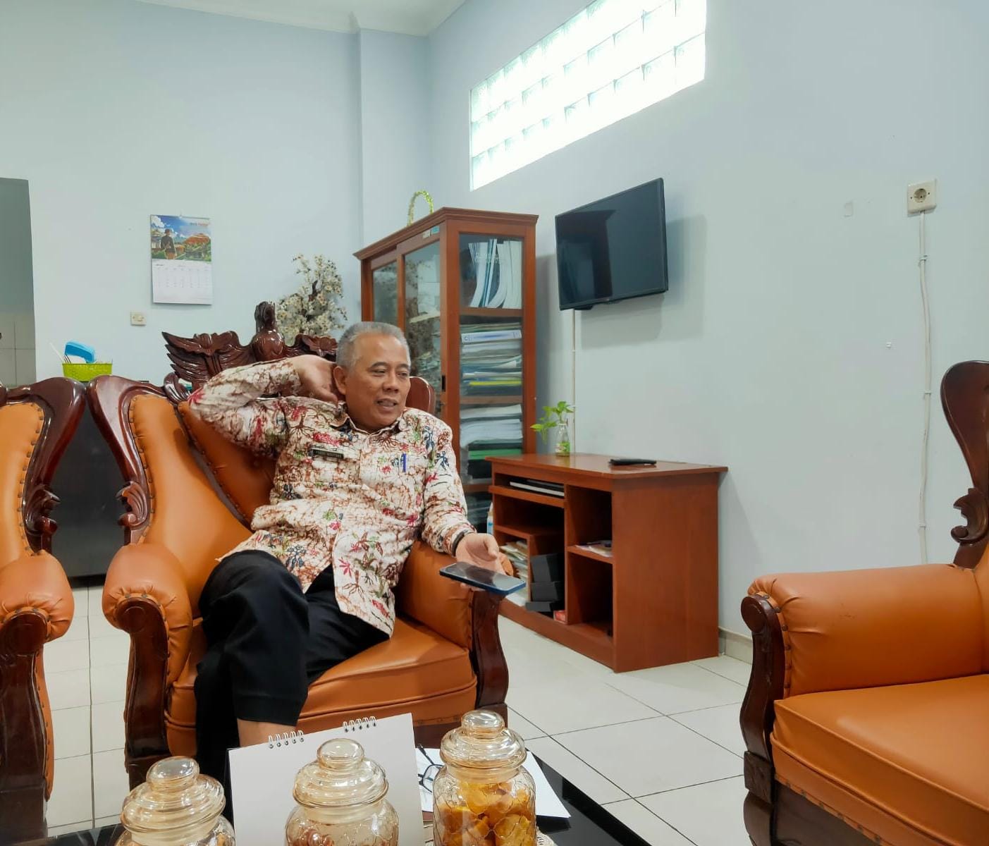 Kepala BPKAD Pati Febes Mulyono. (ANDRE F FALAH/RADAR PATI)