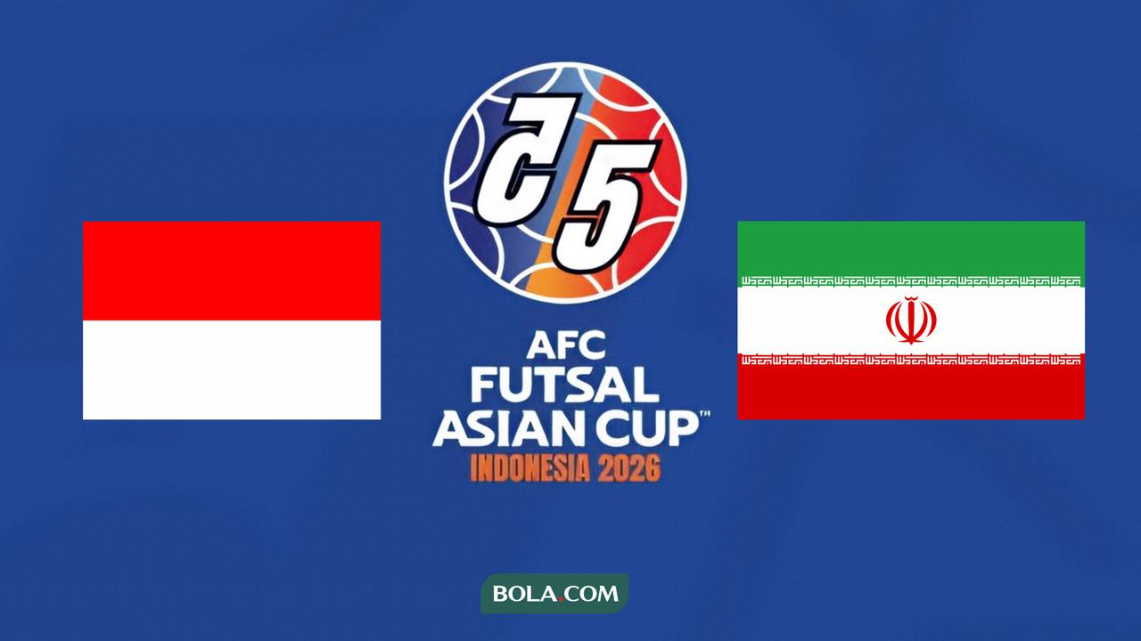 Timnas futsal Indonesia kontra Iran pada AFC Futsal Asian Cup 2026 besok (7/2).