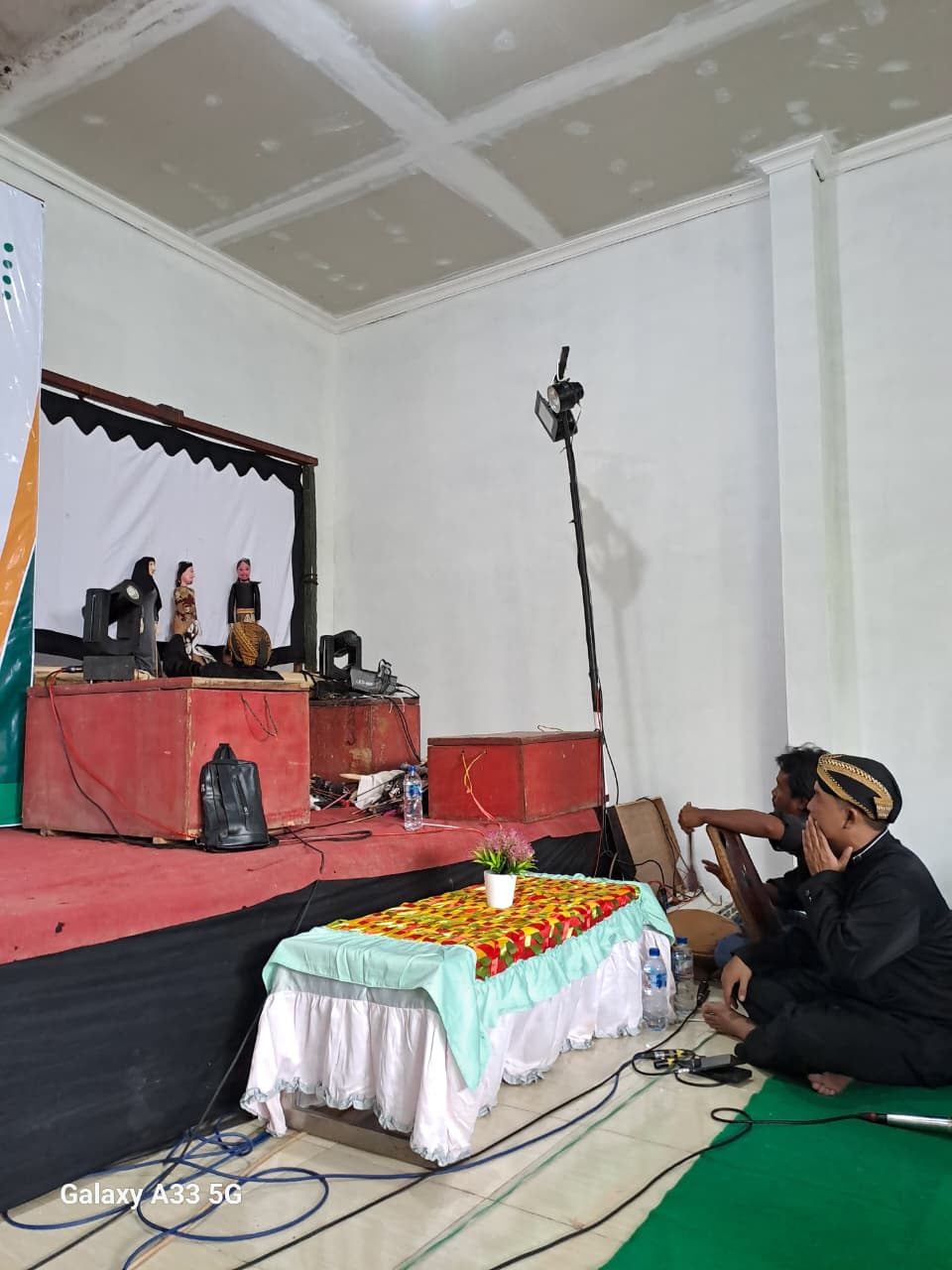 Kesenian Kentrung di Kampus STAI Syeh Jangkung, Kecamatan Kayen, Kabupaten Pati. (STAI SYEH JANGKUNG UNTUK RADAR PATI)