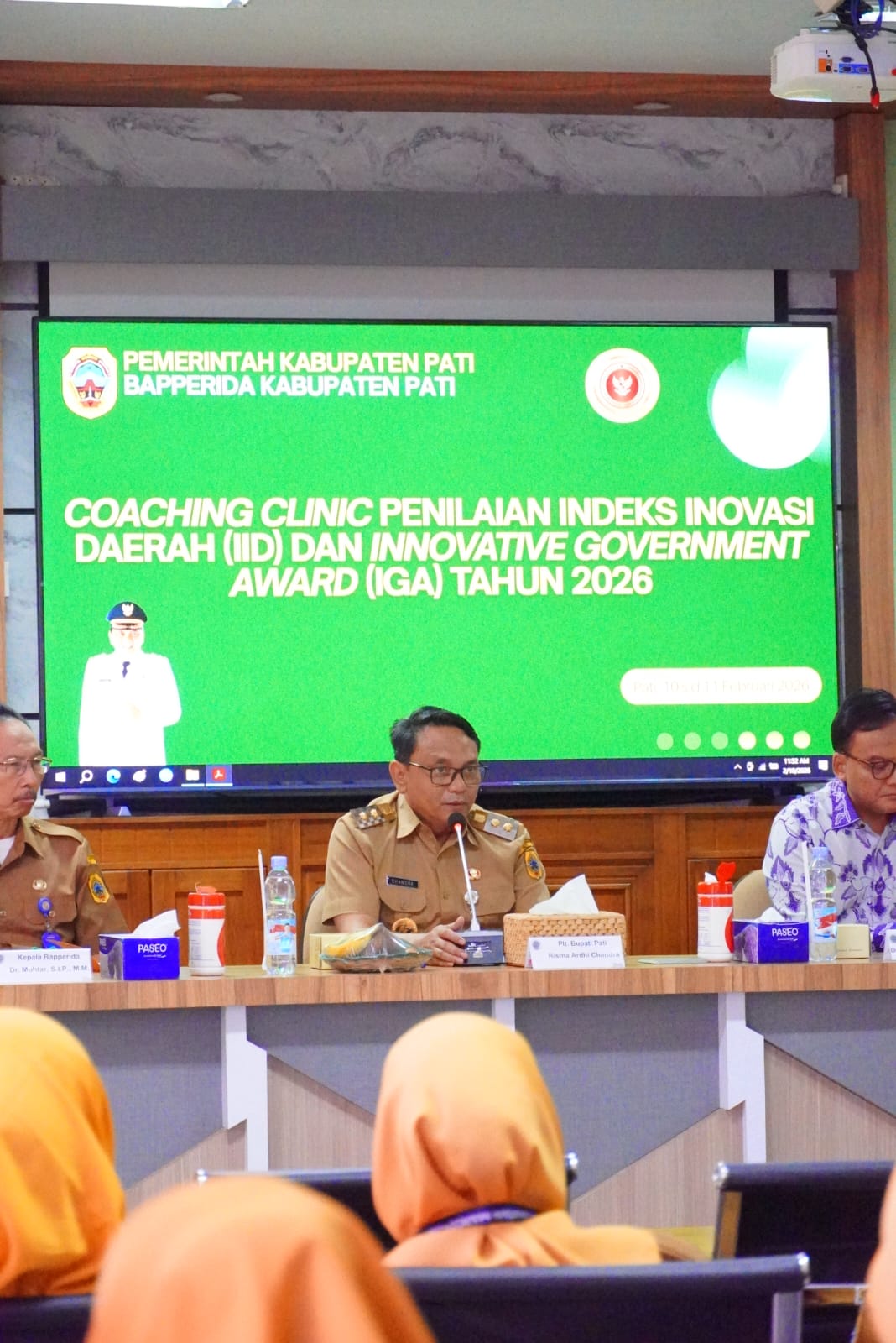 Plt Bupati Pati Risma Ardhi Chandra meminta inovasi daerah bisa berdampak kesejahteraan.