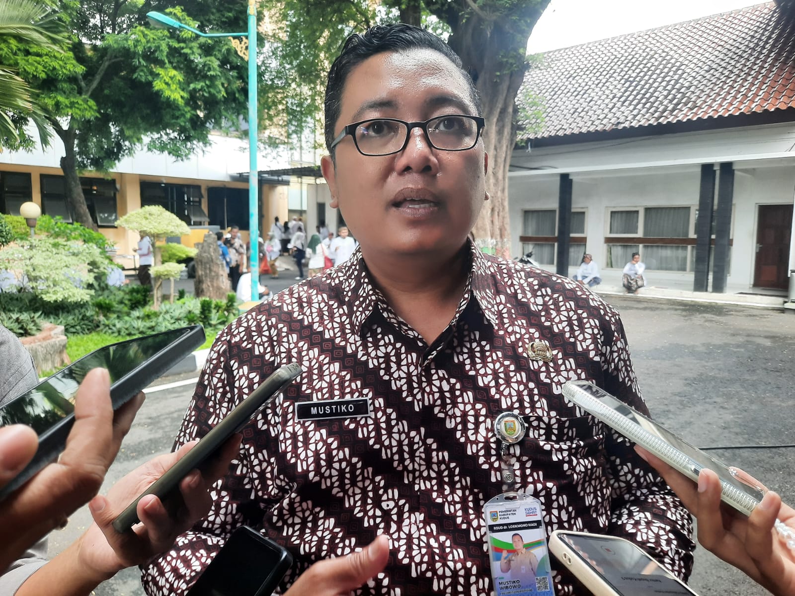 Direktur RSUD dr Loekmonohadi dr. Mustiko. (INDAH SUSANTI/RADAR PATI)