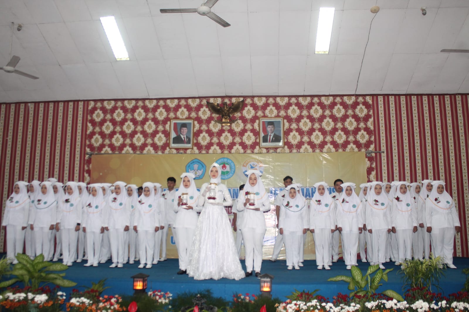 CAPPING DAY: Prosesi capping day di UNAN Purwodadi.