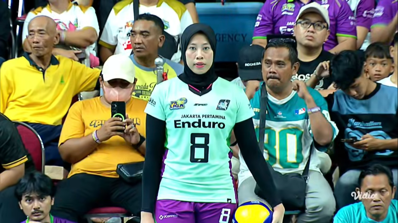 Megawati Hangestri kunci poin kemenangan Pertamina Enduro atas Popsivo Polwan, Minggu (15/2).