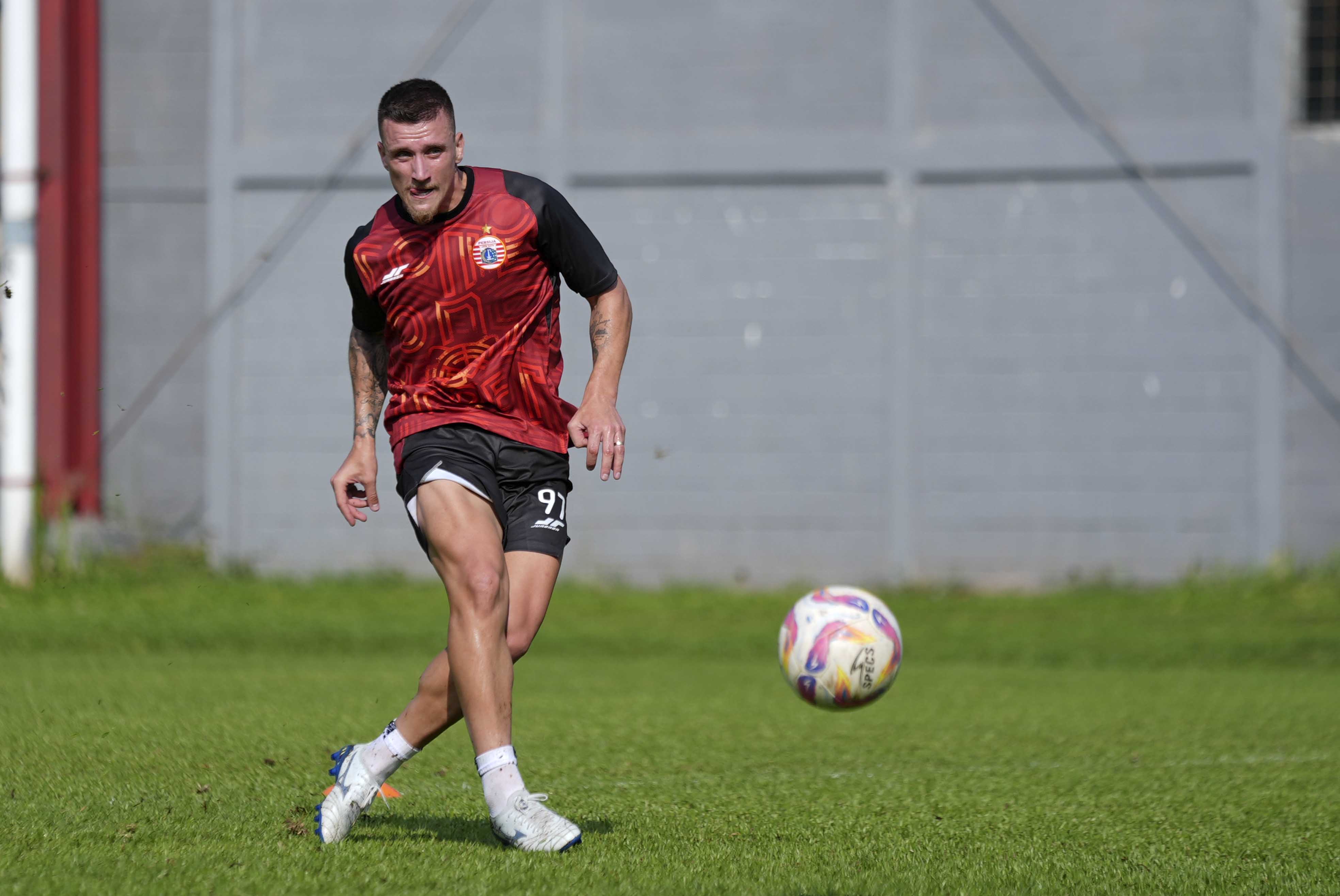 Pemain Persija Fabio Calonego.(foto: Persija)