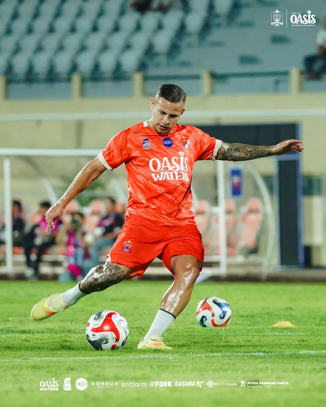 Pemain Persijap Jepara Alexis Gomez