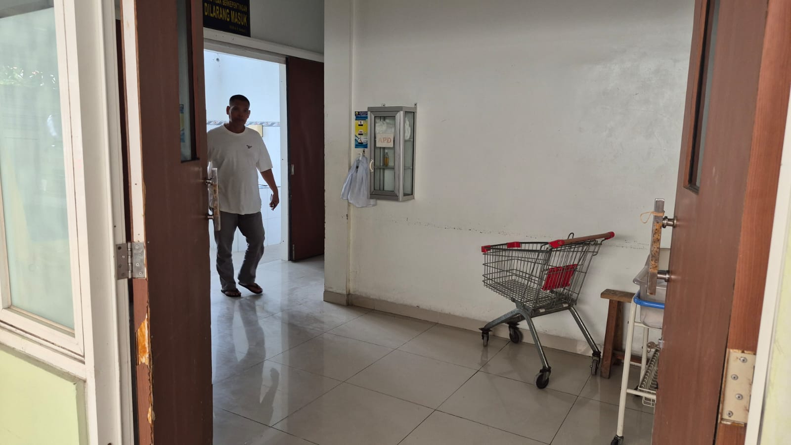  RUANG JENAZAH: Situasi ruang jenazah RSUD dr Soedjati Purwodadi. (INTAN MAYLANI SABRINA/RADAR PATI)