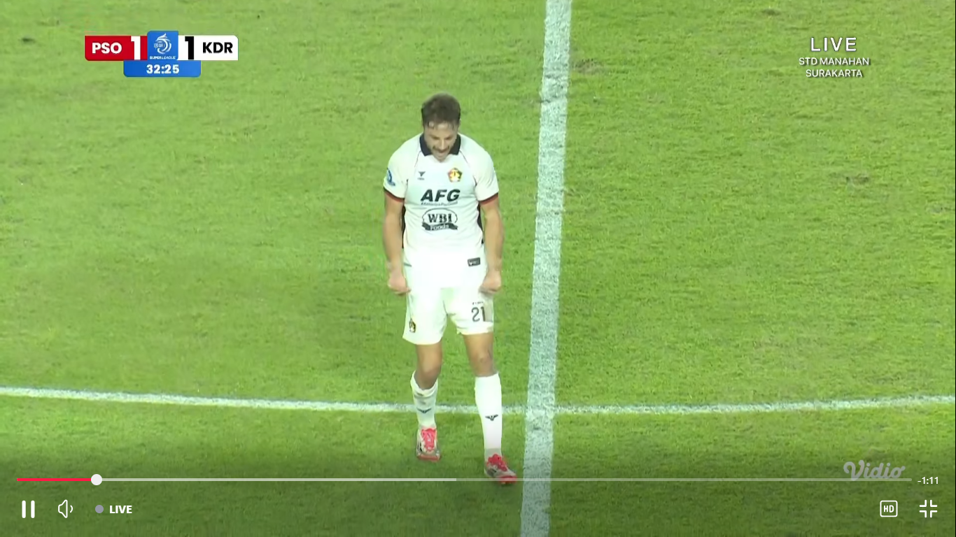 Jose Enrique, penyerang Persik Kediri