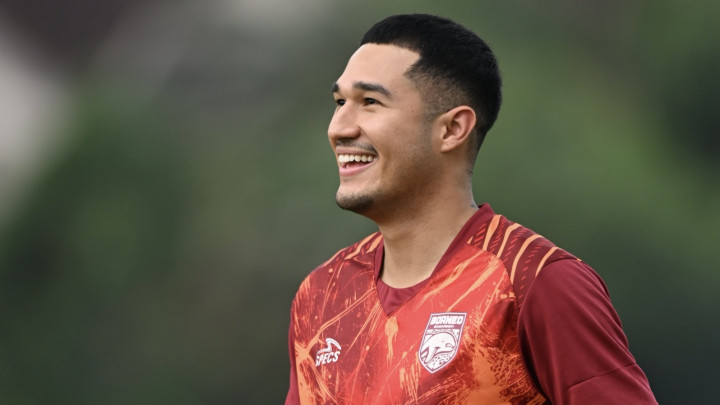 Pemain Borneo FC Juan Villa