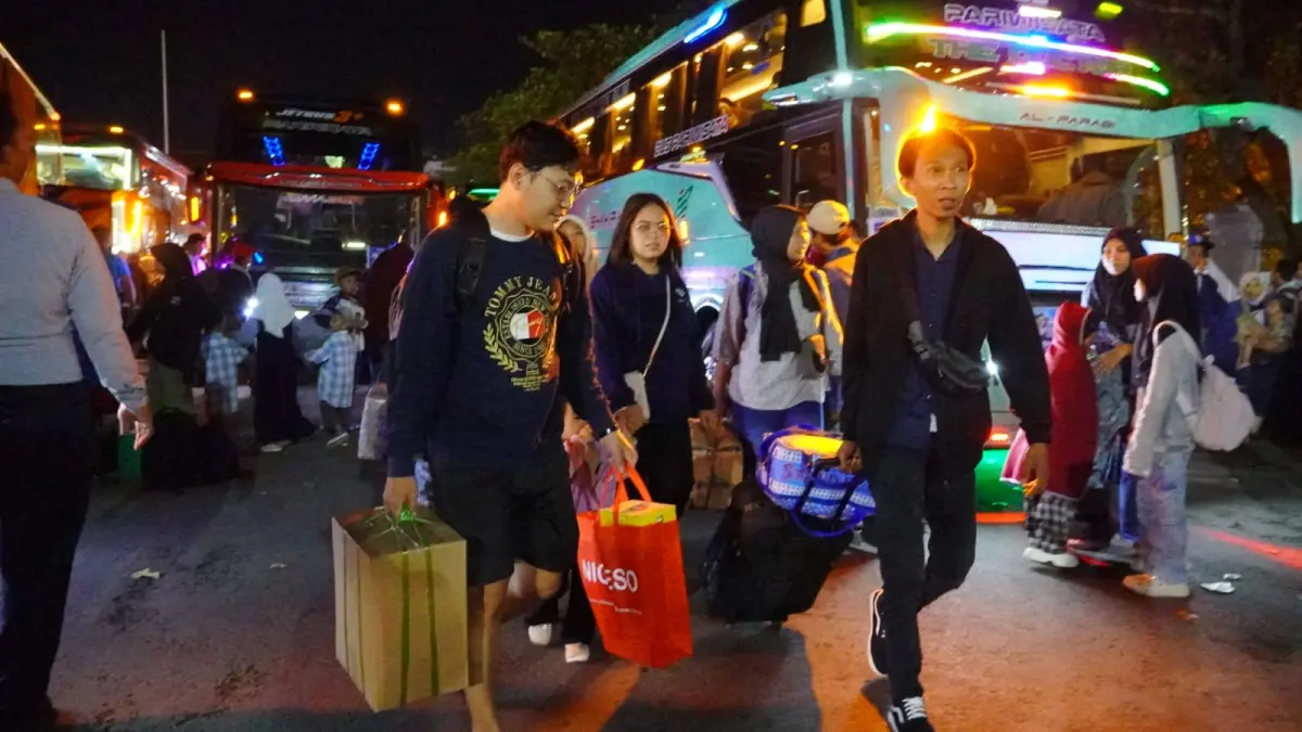 Layanan mudik gratis Pemkab Kudus kepada warga Kudus di perantauan. 