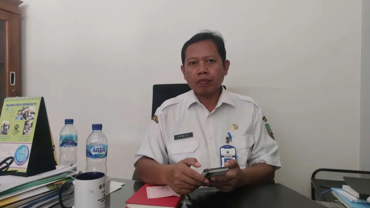 
Kabid Penataan, Pengembangan, dan Pengelolaan Keuangan Desa Dinas Pemberdayaan Masyarakat Desa Blora Suwiji. (ARIF FAKHRIAN KHALIM/RADAR PATI)

