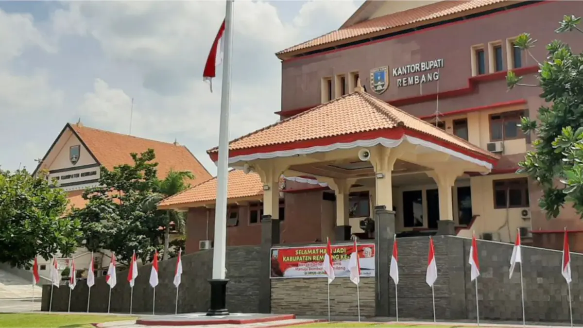 Kantor Bupati Rembang. 