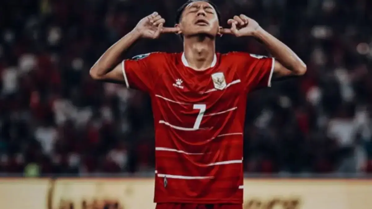 Gelandang serang timnas Indonesia Beckham Putra.