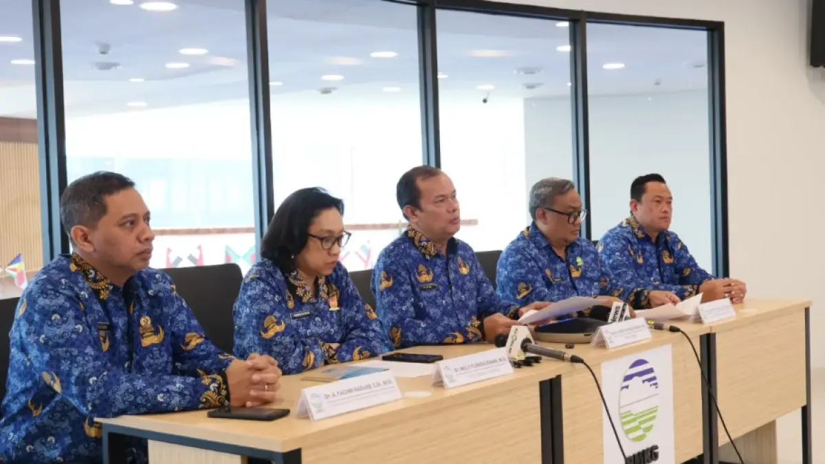 BMKG mengumumkan gempa bumi di Maluku Utara berakhir.