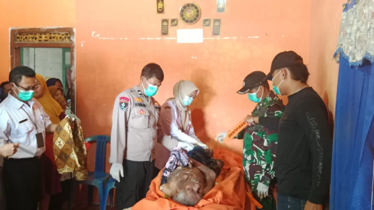 Jenazah lansia ditemukan di Hutan Todanan Blora.