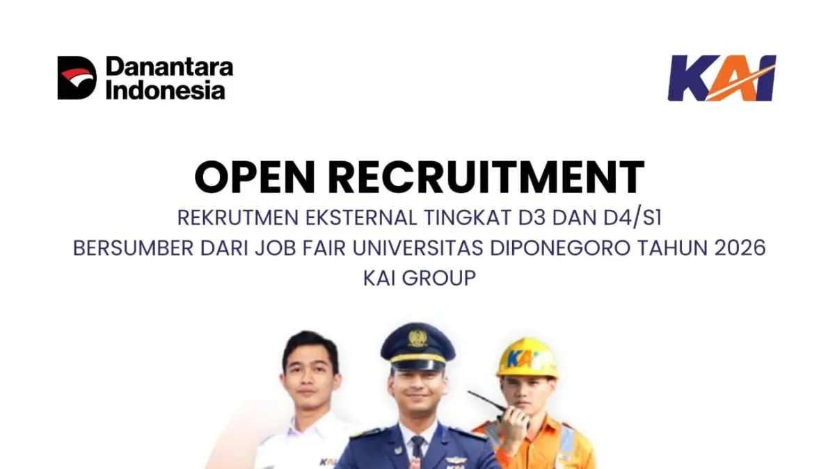 FLYER: Rekruitmen KAI Daop 4 Semarang.