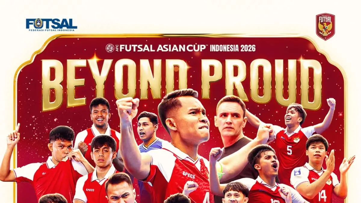 Timnas Futsal Indonesia raih runner up Piala AFF Futsal 2026.