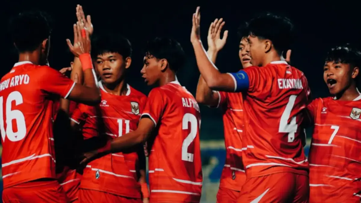 Timnas Indonesia U-17 kalah dari Malaysia. 