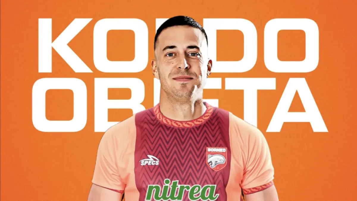 Penyerang Borneo FC Samarinda Koldo Obieta. (BORNEO FC)