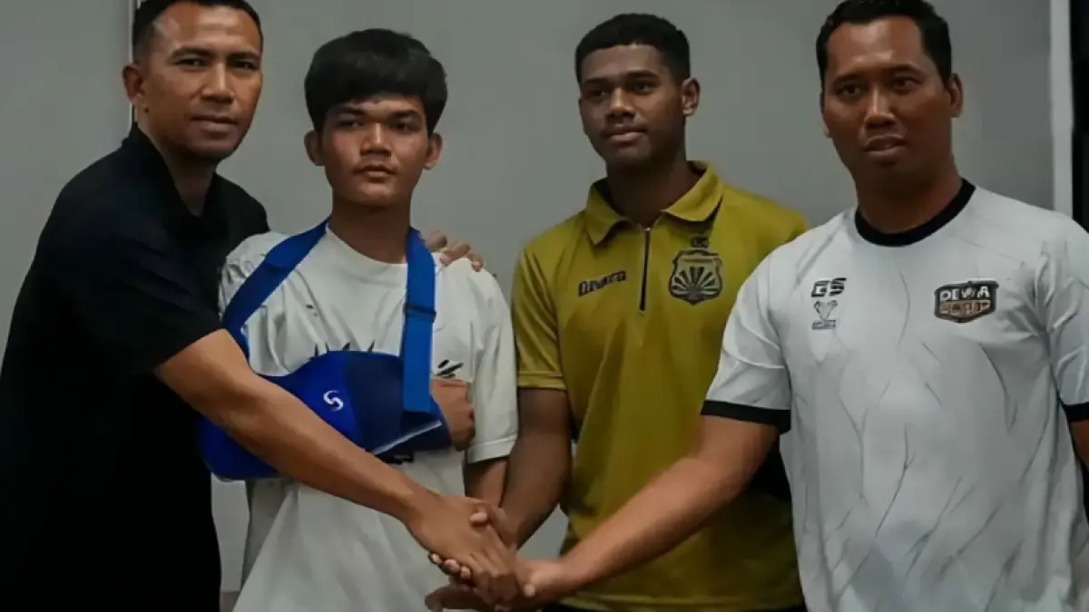 Dewa United dan Bhayangkara FC melakukan mediasi kekeluargaan yang digelar di Dewa United Arena, Banten. 