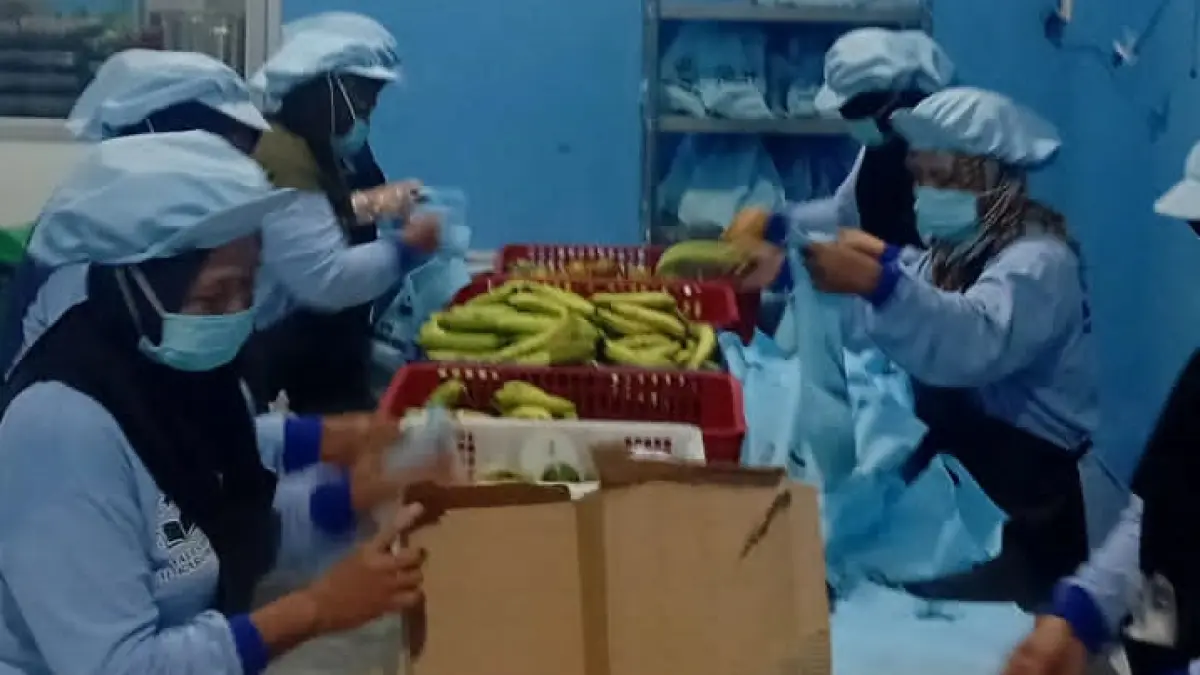 Proses packing menu MBG di Grobogan. (S. MUNIR/RADAR PATI)