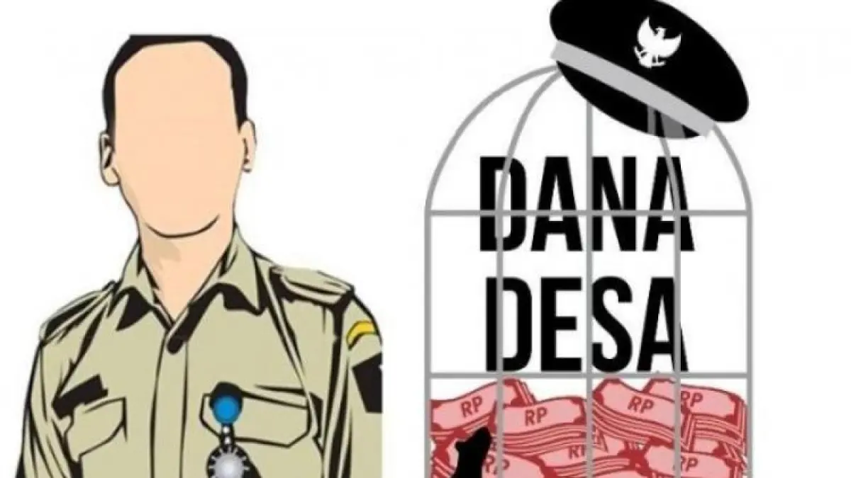 Kades Tlogosari Pati korupsi dana desa. (ilustrasi ICW)