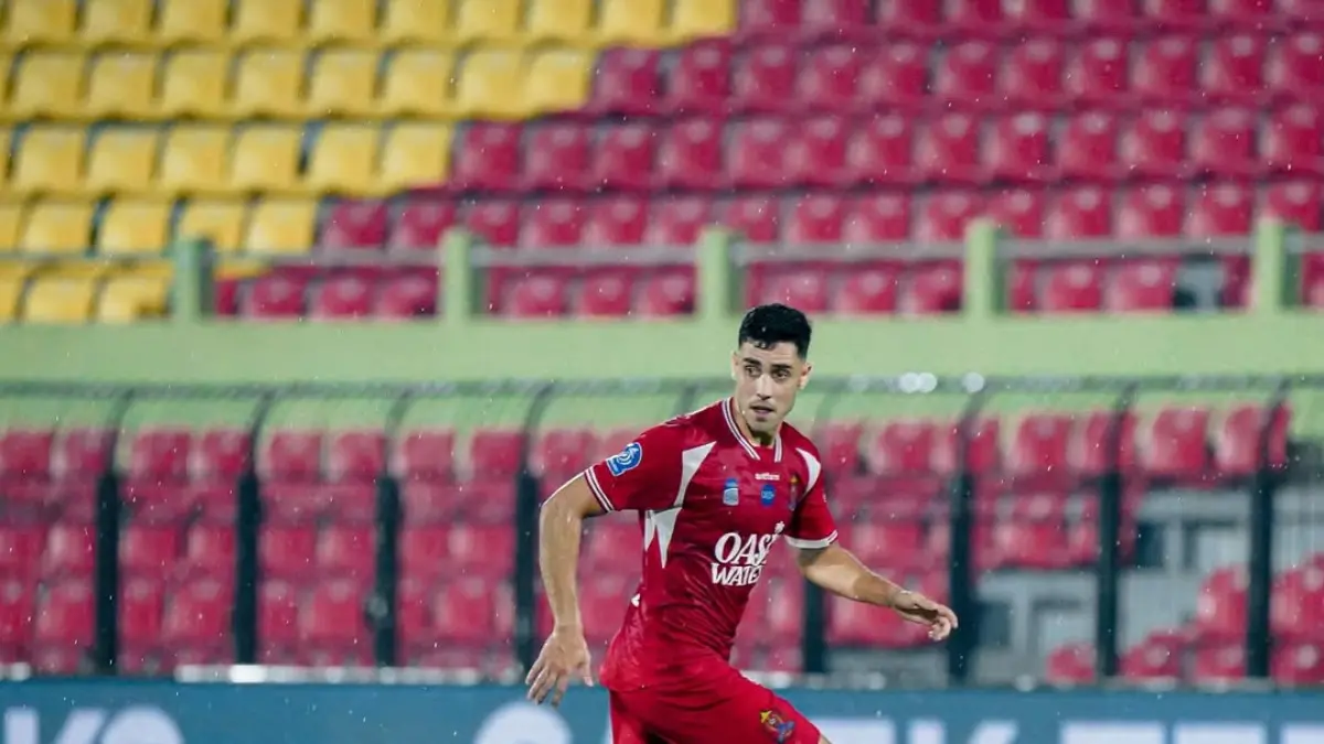 Borja Herera pemain Persijap Jepara. (PERSIJAP)