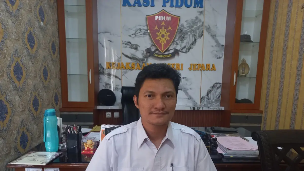 Kepala Seksi Tindak Pidana Umum (Kasi Pidum) Kejaksaan Negeri (Kejari) Jepara, Dion Mario.
(FIKRI THOHARUDIN/RADAR PATI)
