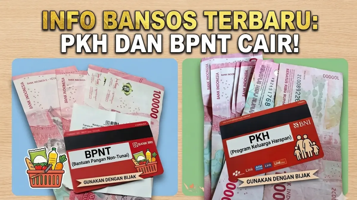 Bansos PKH dan BPNT. (AI?ABDUL ROCHIM/RADAR PATI)