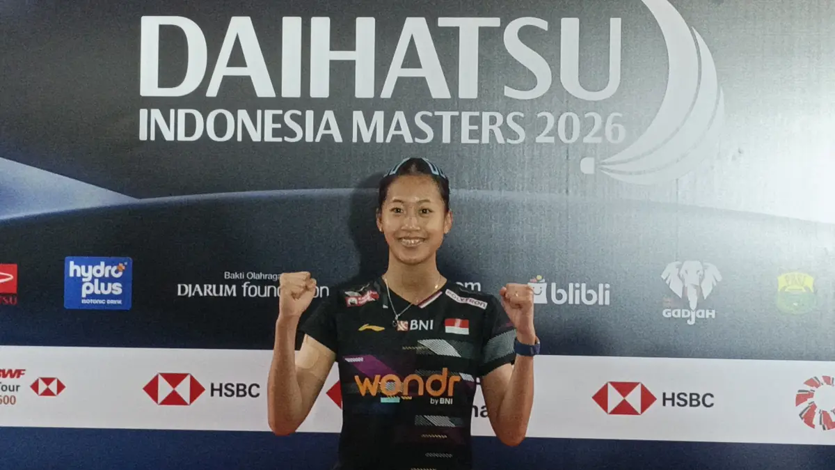 Kapten tim Uber Indonesia Putri Kusuma Wardani. 